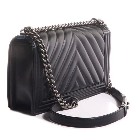 chanel chevron new medium boy|coco chanel boys bag.